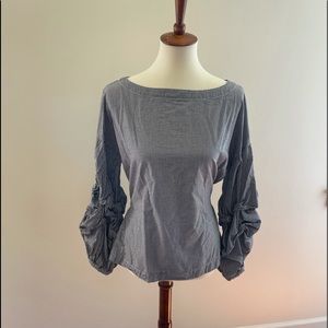 Women’s gingham blouse